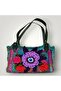 Crochet Knitted Flower Detailed Shoulder Bag, Handmade Custom Design Bag - 5