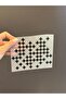 2 Pieces of Iron-On Black Patterned Transfer Printing Arma 20X20 cm - 2