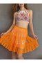 Hand Knitted Lace Skirt Bustier Set Standard - 3