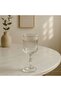 6 Glass Footed Coffee Side Water Glasses 75 ml - 2