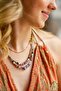 Multi-Layered Colorful Boho Amatis Necklace - 3