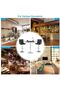 Yivo 3 Piece Adjustable Square Mdf Wood Bar Table Set With 2 Box Style Bar Chairs With Arms, Black - 7