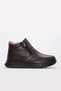 Brown Fur Inside Genuine Leather Thermo Sole Zipper Quality Classic Women's Boots Tg09583112 - 4