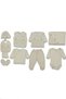 Fish Patterned Baby Boy Newborn 10 Piece Hospital Release Bodysuit Set