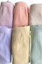 Girl's Colorful Lycra Cotton Ribbed Boxer Briefs 12 Pack (Dondeza Model) - 3