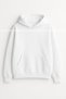Unisex No Bad Vibes Printed Fleece Oversized Autumn/Winter Hooded Kangaroo Pocket Hoodie Sweatshirt - 2