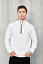 Men's Half-Zip Basic Sweatshirt - 7