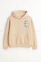 Women/Men Couple/Friends Matching Set Printed Oversized Hooded Kangaroo Pocket Winter Hoodie Sweatshirt - 3