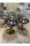 Esterhomedecor 6-Piece Coffee Side Glass 250ml Gold - 2