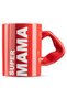 Cană roșie Super Mama - 4