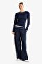 Wide Leg Striped Wide Loose Leg Pants G1413Ax25Wn - 3
