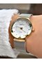 Women's Special Design Watch with Silver and Gold Steel Wire 1120.230
