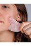 Luxury Rose Quartz Facial Roller and Rose Quartz Gua Sha Set for Facial Massage - 5