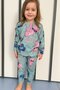 Girls' Pajama Set I Long Sleeve Comfortable Home Wear I Cotton - Soft Girls' Set - 6
