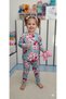 Girls' Pajama Set I Long Sleeve Comfortable Home Wear I Cotton - Soft Girls' Set - 5