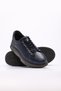 Navy Blue Genuine Leather Lace-Up Eva Sole Men's Casual Shoes Tg09154131241411 - 2