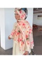 Salmon Pink Soft Cotton Shawl.Mena Series - 4