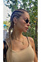 Sunglasses Unisex Uv400 Protected Popular Imported Model New Season Glasses with Case and Cloth Gift - 3