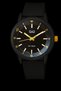 Unisex Wristwatch – Black Strap – Gold Detailing – 10 Atm Water Resistant – 2 Years Warranty - 2