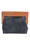 Wooden Scholar Denim Fabric Women's Handbag Clutch - 5