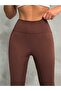 Women's Winter Fleece-Lined High-Waist Shaping Flared Leggings - 6
