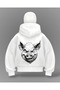 Pig Detail Full Mask Oversize Cardigan