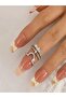 Zircon Stone Nail Ring