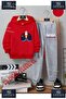 Children's Unisex Printed Hooded Tracksuit Set with the Print'Space Shuttle Launching'