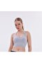 Women's Gray Sports Bra - Comfortable Supportive Bralette Tank Top