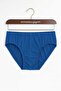 5 Pieces 100% Cotton Cobalt Blue Men's Briefs – Breathable, Comfortable Fit - 3