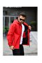 Men's Waterproof Hooded Raincoat with Pockets - 3