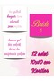 Bachelorette Party Motto 12 Fun Cards Bride to Be Bride - 3