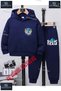 Children's Unisex Printed Hoodie and Sweatpants Set with the Logo of Sonic Cemberde Sol Ust