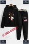 Children's Unisex Special Printed Hoodie and Sweatpants Set with the Text: "Sonic Syh Hucum Eden Tekli"