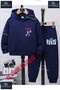 Children's Unisex "Sonic Zafer Sol Ust Special Printed Hooded Sweatshirt and Tracksuit Set