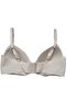 Laser Cut Light Support Bra Set of 3 – Ecru, Black, Nude - 5