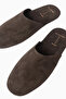 Shiloh Suede Round Toe Comfortable Slip-On Closed Mule Slippers - 4