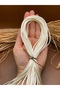 Flux Thread 2 mm Ecru Color (Rat Tail) Brown (1 Spool 100 Meters) Jewelry Accessory - 2