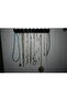 Black Jewelry Organizer 10 Compartment Hanger - 2