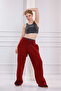 Women's Burgundy Oversize Sweatpants Msc 500Alt - 3