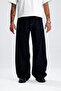 Ate Basic Navy Blue Baggy Jeans