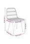 5 Piece Garden Dining Set Poly Rattan - 3