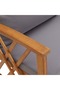 3 Piece Garden Lounge Set with Cushions Solid Acacia Wood - 7