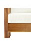 3 Piece Garden Lounge Set with Cushions Solid Acacia Wood - 5
