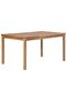 3 Piece Garden Dining Set Solid Wood Teak - 6