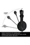 USB Headset with Microphone - Wired Over Ear Stereo PC Headphones with Volume Control & Mute Bu - 5