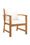 5 Piece Garden Lounge Set with Cushion Solid Acacia Wood - 2