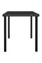 7 Piece Garden Dining Set Poly Rattan Black - 4