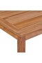 4 Piece Garden Dining Set Solid Wood Teak - 8