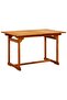 5 Piece Garden Dining Set Solid Wood Acacia 120-170 cm - 5